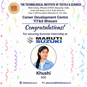 Internship ECE at Maruti Suzuki 2026-new