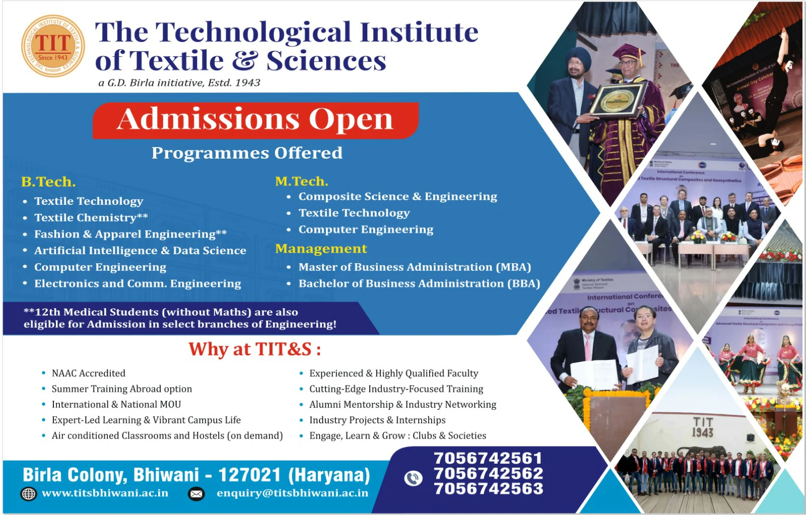 Admission TIT