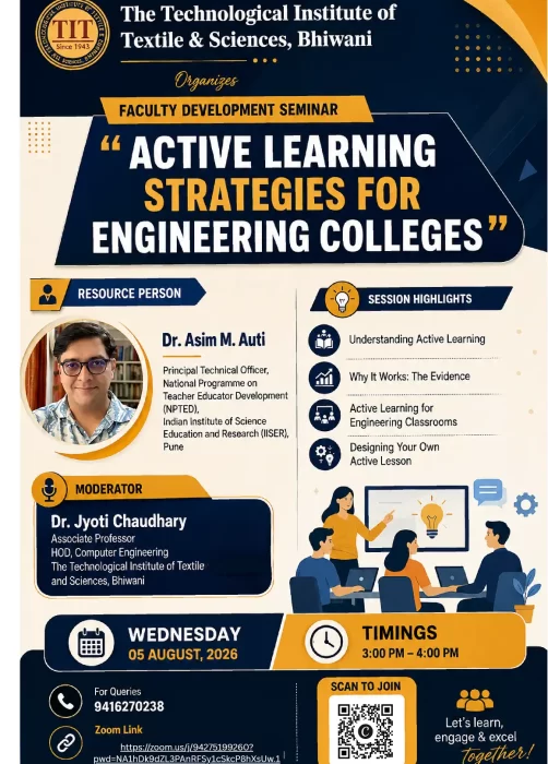 Active Learning strategies for engineering colleges-new