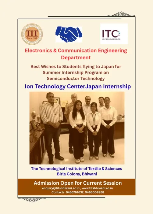 ITC Japan Internship ECE