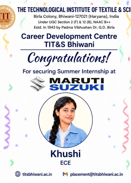 Internship ECE at Maruti Suzuki 2026-new