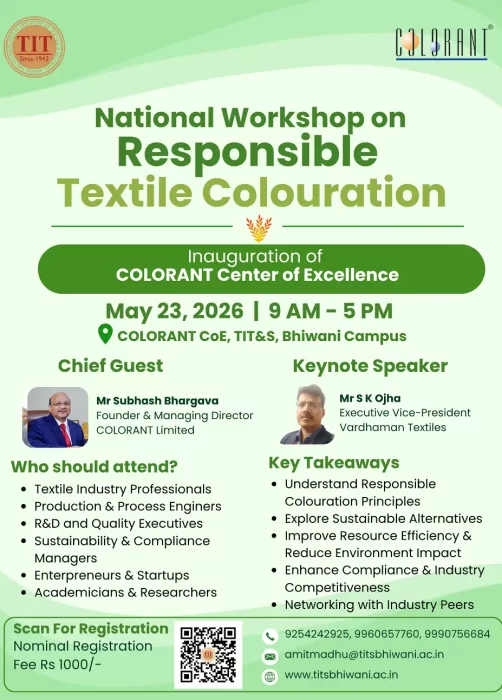 Responsible Textile Colouration May 23